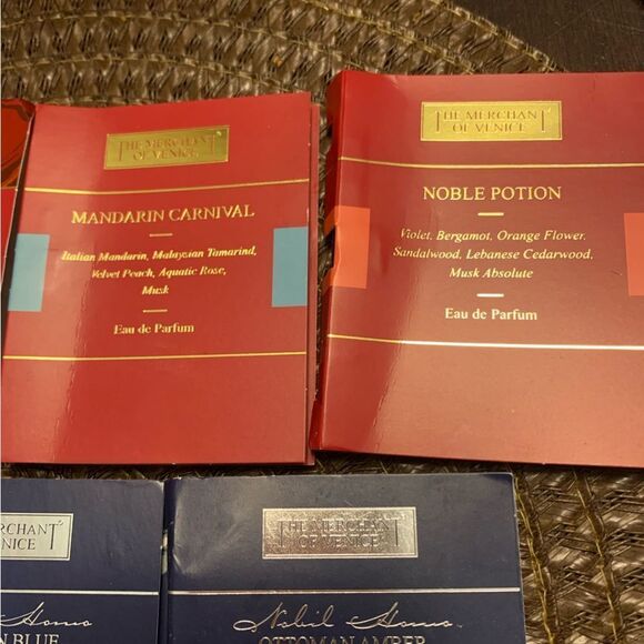 The Merchant of Venice (8) sample bottles Perfumery made from Venice. - Picture 2 of 6